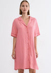 Triumph Amourette Jacquard Short Sleeve Nightshirt, Pink