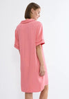 Triumph Amourette Jacquard Short Sleeve Nightshirt, Pink