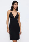Triumph Aura Spotlight Strappy Nightdress, Black