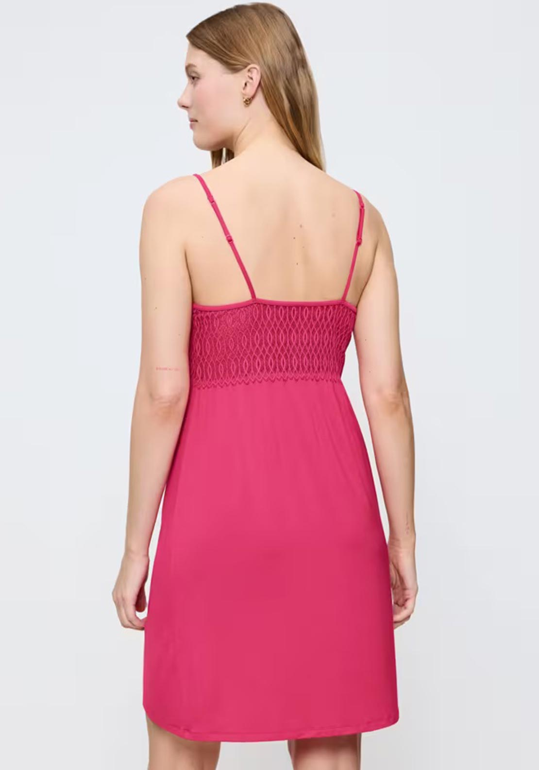 Triumph Aura Spotlight Strappy Nightdress, Pink