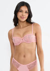 Triumph Comfort Allure Balconette Bra, Pink