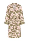 Triumph Aura Spotlight Floral Robe, Green