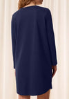 Triumph Long Sleeve Nightdress, Navy