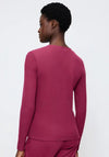 Triumph Long Sleeve Pyjama Top, Wine