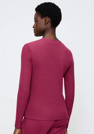 Triumph Long Sleeve Pyjama Top, Wine