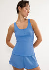 Triumph Mix & Match Pyjama Tank Top, Blue