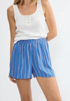 Triumph Mix & Match Striped Pyjama Short, Blue