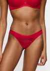 Triumph Palina Moonlight Kiss String Brazilian, Red
