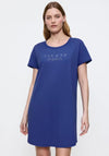 Triumph Short Sleeve Nightdress, Blue