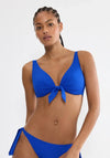 Triumph Summer Twist Wired Bikini Top, Blue
