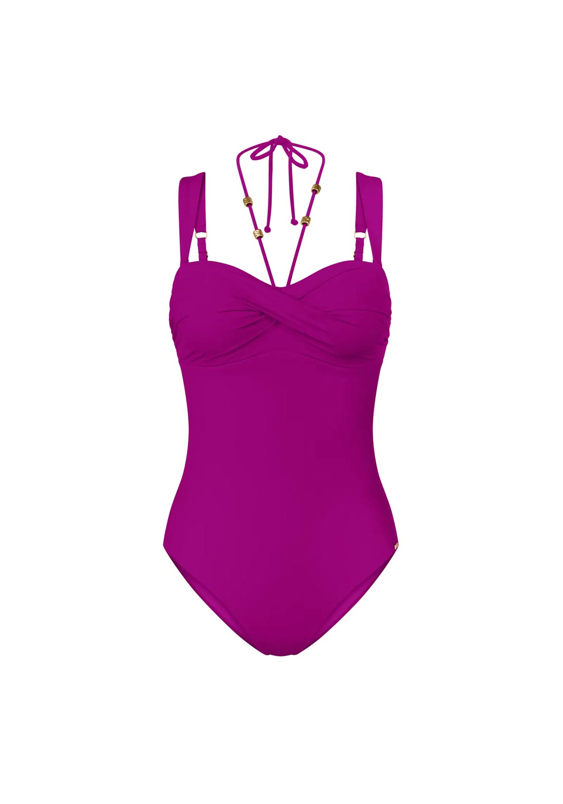 Triumph Summer Twist Bandeau Swimsuit, Pink