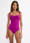 Triumph Summer Twist Bandeau Swimsuit, Pink