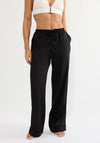 Triumph Summer Wear Linen Mix Trousers, Black