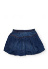 Tuc Tuc Natureland Bubble Denim Skirt, Blue