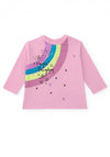 Tuc Tuc Magic Kingdom Rainbow Long Sleeve Top, Pink