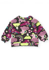 Tuc Tuc Magic Kingdom Unicorn Print Sweater, Wine