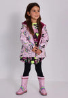 Tuc Tuc Magic Kingdom Rainbow Waterproof Jacket, Pink