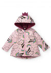 Tuc Tuc Magic Kingdom Rainbow Waterproof Jacket, Pink