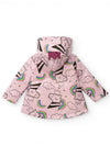 Tuc Tuc Magic Kingdom Rainbow Waterproof Jacket, Pink