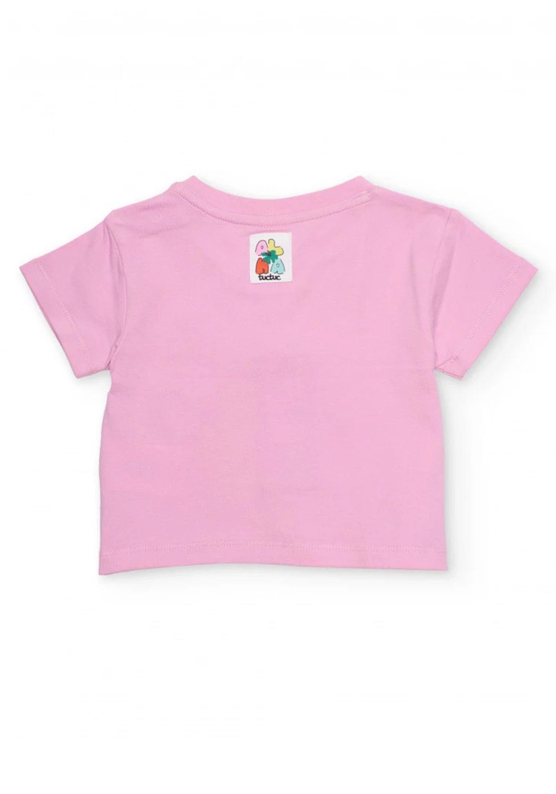 Tuc Tuc Girl Floral Aloha Short Sleeve Tee, Pink