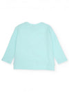 Tuc Tuc Girl Floral Print Long Sleeve Top, Blue