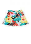 Tuc Tuc Girl Floral Print Skort, Multi