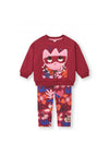 Tuc Tuc Girls Super Natural Sweater and Legging Set, Maroon