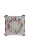 Dreams and Drapes Lodge Winter Sprigs 43x43cm Cushion, Green