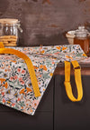 Ulster Weavers Bee Bloom Cotton Apron, Yellow Multi