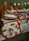 Ulster Weavers ‘Tis the Season Double Oven Glove, Green Multi