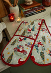 Ulster Weavers ‘Tis the Season Double Oven Glove, Green Multi