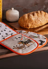 Ulster Weavers Dog Days Double Oven Glove, Orange Multi