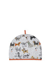 Ulster Weavers Dog Days Round Tea Cosy, Orange Multi
