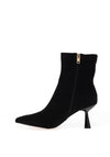 Una Healy A Fire Love Suedette Sock Boot, Black