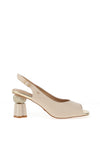 Una Healy Alone Together Chunky Geo Heeled Shoes, Regency