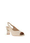 Una Healy Alone Together Chunky Geo Heeled Shoes, Regency