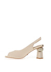 Una Healy Alone Together Chunky Geo Heeled Shoes, Regency