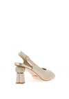 Una Healy Alone Together Chunky Geo Heeled Shoes, Regency