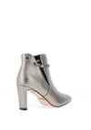 Una Healy All These Years Stud Detailed High Heeled Ankle Boots, Silver