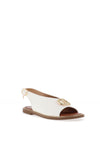 Una Healy Blank Space Sling Back Court Heels, Off White