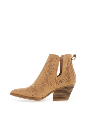 Una Healy Cadillac Ranch Western Heeled Boots, Tuscan