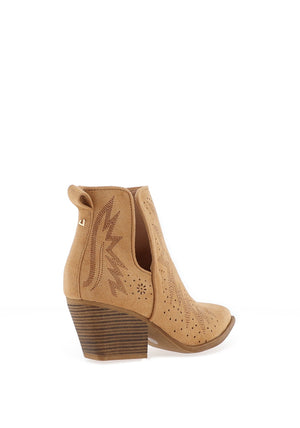 Una Healy Cadillac Ranch Western Heeled Boots, Tuscan