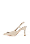 Una Healy Candy Man Sling Back Heeled Shoes, Wild Bare