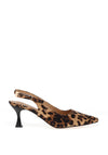 Una Healy Dust My Broom Leopard Print Tapered Heeled Shoes, Wild Side