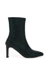 Una Healy Fall to Pieces Embellished Heeled Boots, Emerald Green