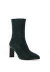 Una Healy Fall to Pieces Embellished Heeled Boots, Emerald Green