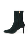 Una Healy Fall to Pieces Embellished Heeled Boots, Emerald Green