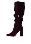 Una Healy Famous Friend Knee High Boot, Wine