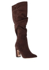 Una Healy Famous Friend Knee High Boot, Cool Brown