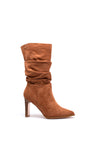 Una Healy Famous Star Heeled Boots, Hazel Wood Truffle